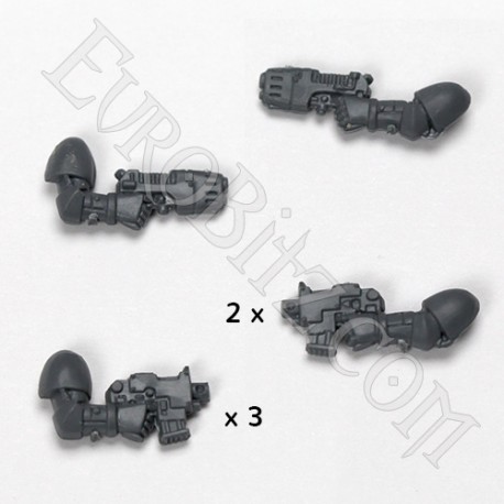 Pack pistolets space marine d'assaut