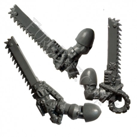 Epées Tronçonneuses black templar Pack