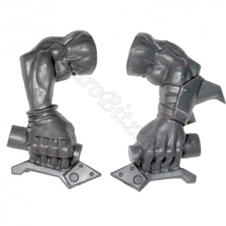 Bras tenant le Guidon Motards Ork