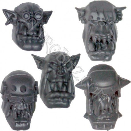 Tête Motards Pack Ork