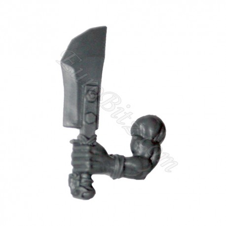 Left Arm E with blade Boyz Ork