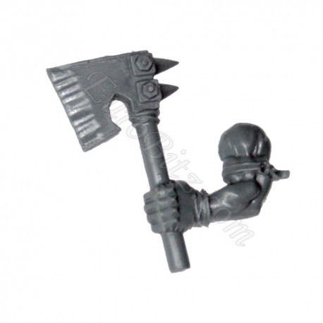 Bras Gauche F Hache Boyz Ork