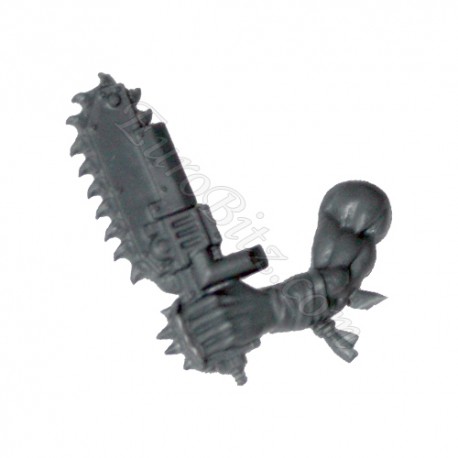 Left Arm G with Chainsword Boyz Ork