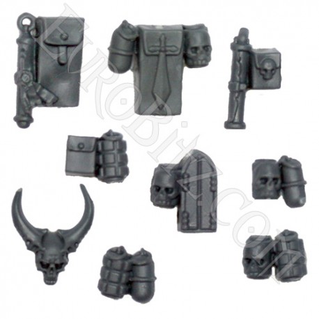 Grey Knights Terminators Accessories and Grenades.