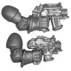 Pistolets Bolter Bras Droit Berserk de Khorne