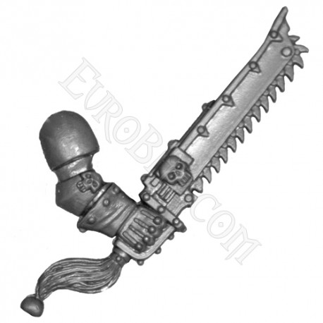 Chain Sword right arm Khorne's Berserkers