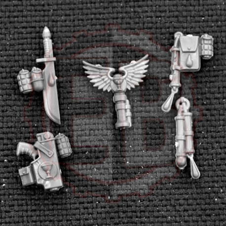 Viseur et bombe a fusion escouade tactique Blood Angel